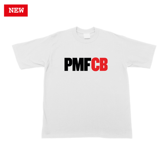 T-SHIRT "PMFCB" - BLANC